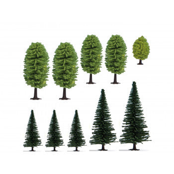 Gaugemaster GM1802 - Forest Trees (pack of 10) 5-14cm
