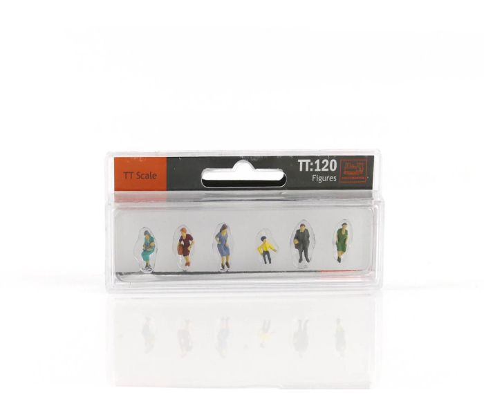 Gaugemaster GM3910104 - Sitting People (6) Hobby Figure Set - TT120