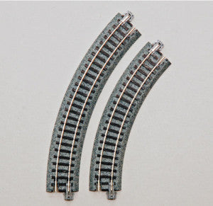 Kato Unitrack 20-176 (R117-45) - Compact Curved Track 45 Degree 4pcs