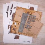 Scale Model SceneryKX066 - Period Terraced Shop (Full Kit) - OO Gauge