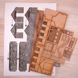 Scale Model Scenery KX088 - OO Pearce's Machine Shop / Workshop - OO Gauge