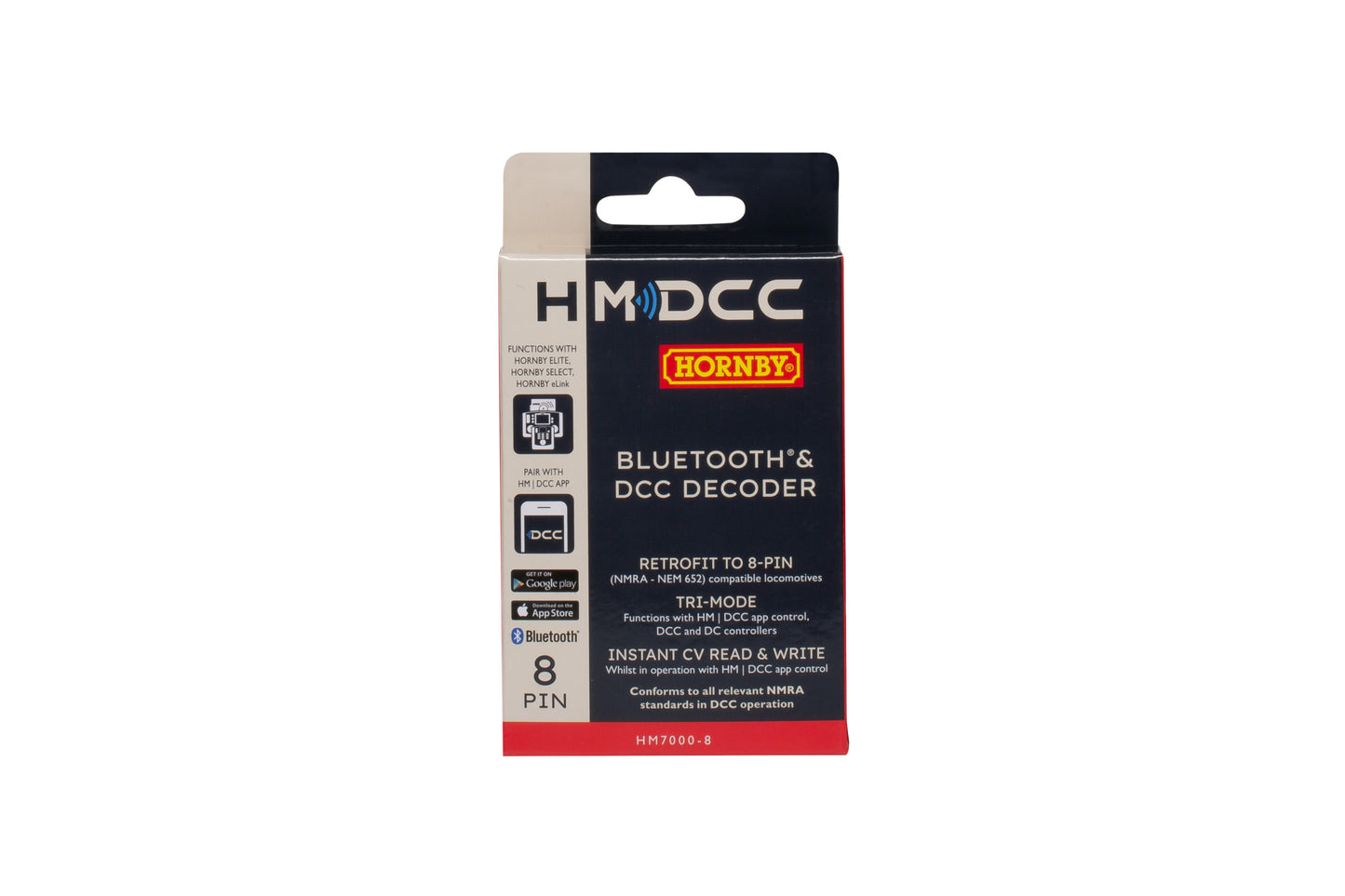 Hornby R7335 - HM7000-8 BLE Decoder (8 Pin - NO Sound)