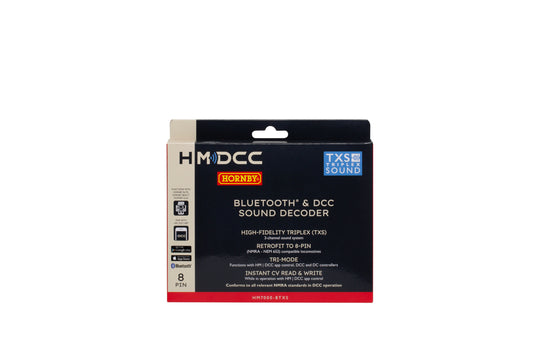 Hornby R7336 - HM7000-8TXS BLE Decoder (8 Pin - TXS Sound)
