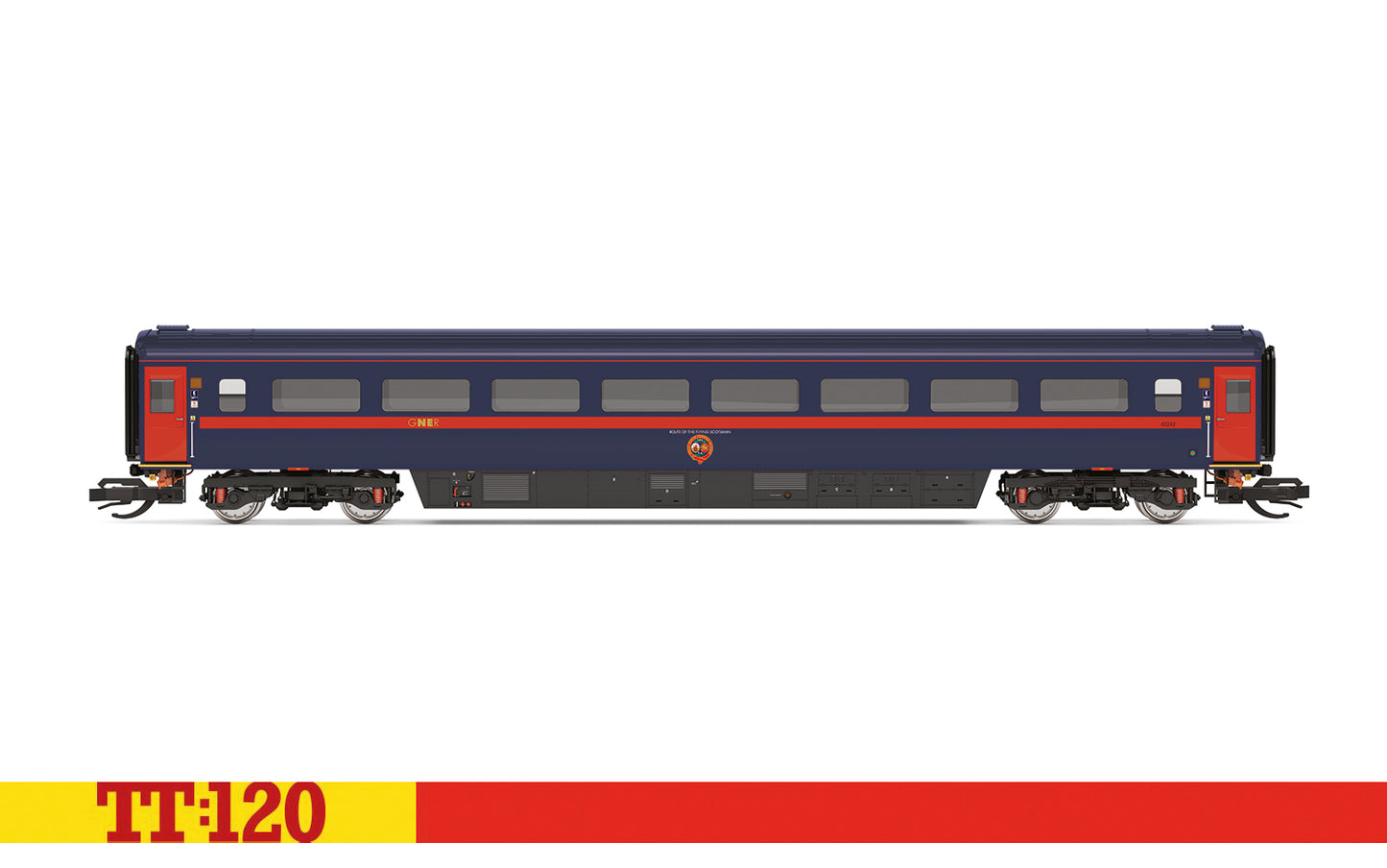 Hornby TT4043B - GNER - HST - Mk3 - '42242' - Trailer Standard Coach