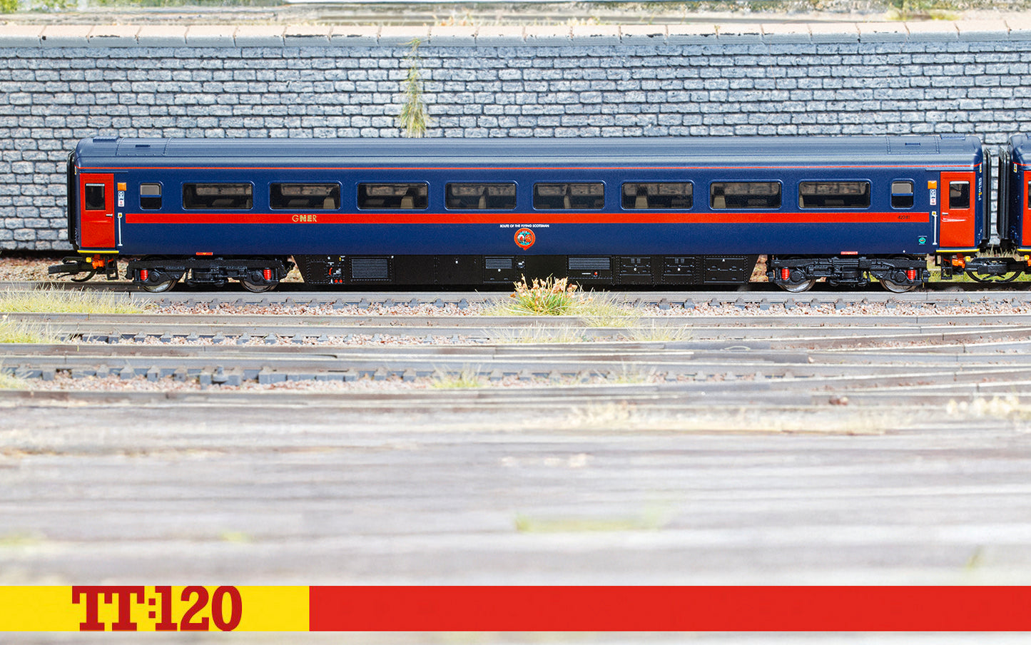 Hornby TT4043C - GNER - HST - Mk3 - '42241' - Trailer Standard Coach
