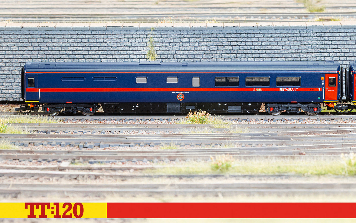 Hornby TT4046 - GNER - HST - Mk3 - '40720' - Trailer Restaurant First Buffet