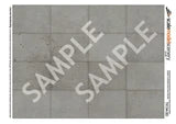 Scale Model Scenery TX134 - OO Concrete Hardstanding Texture Paper (Pack of 5) - OO Gauge