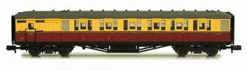 Dapol 2P-011-254 - Gresley Coach BR Carmine & Cream Brake Composite E10001E
