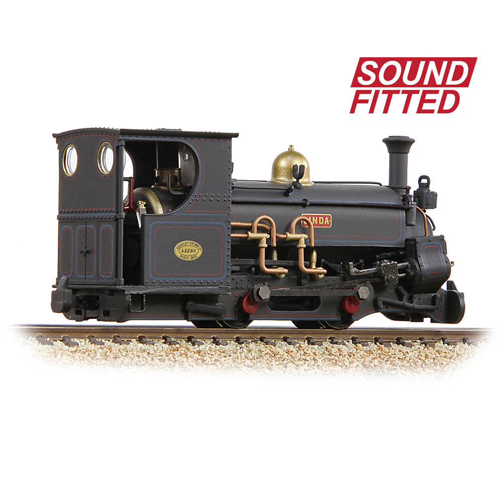 Bachmann Narrow Gauge 391-127SF Mainline Hunslet 0-4-0ST 'Linda' Penrhyn Quarry Railway Lined Black