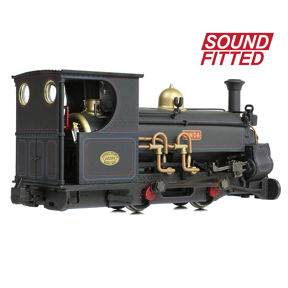 Bachmann Narrow Gauge 391-127SF Mainline Hunslet 0-4-0ST 'Linda' Penrhyn Quarry Railway Lined Black