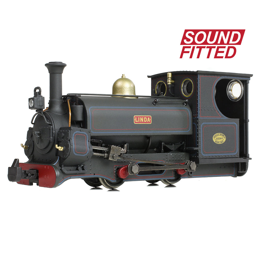 Bachmann Narrow Gauge 391-127SF Mainline Hunslet 0-4-0ST 'Linda' Penrhyn Quarry Railway Lined Black
