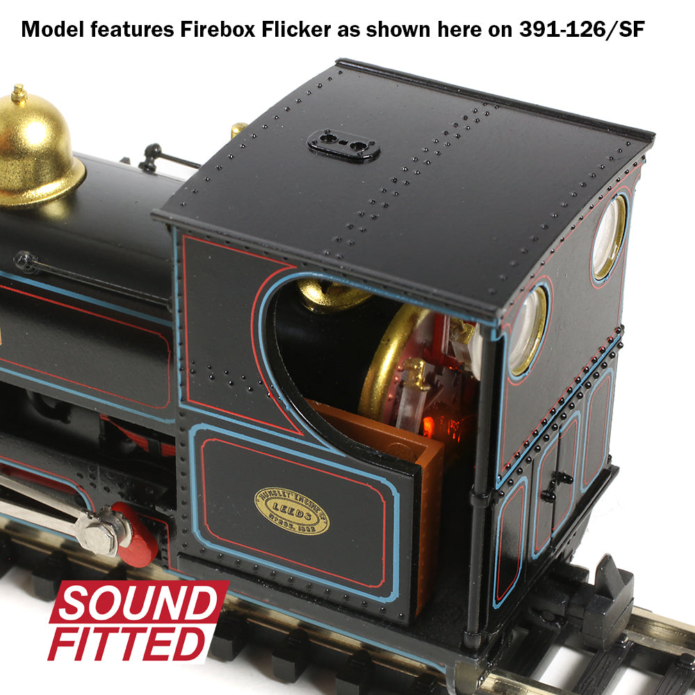Bachmann Narrow Gauge 391-127SF Mainline Hunslet 0-4-0ST 'Linda' Penrhyn Quarry Railway Lined Black