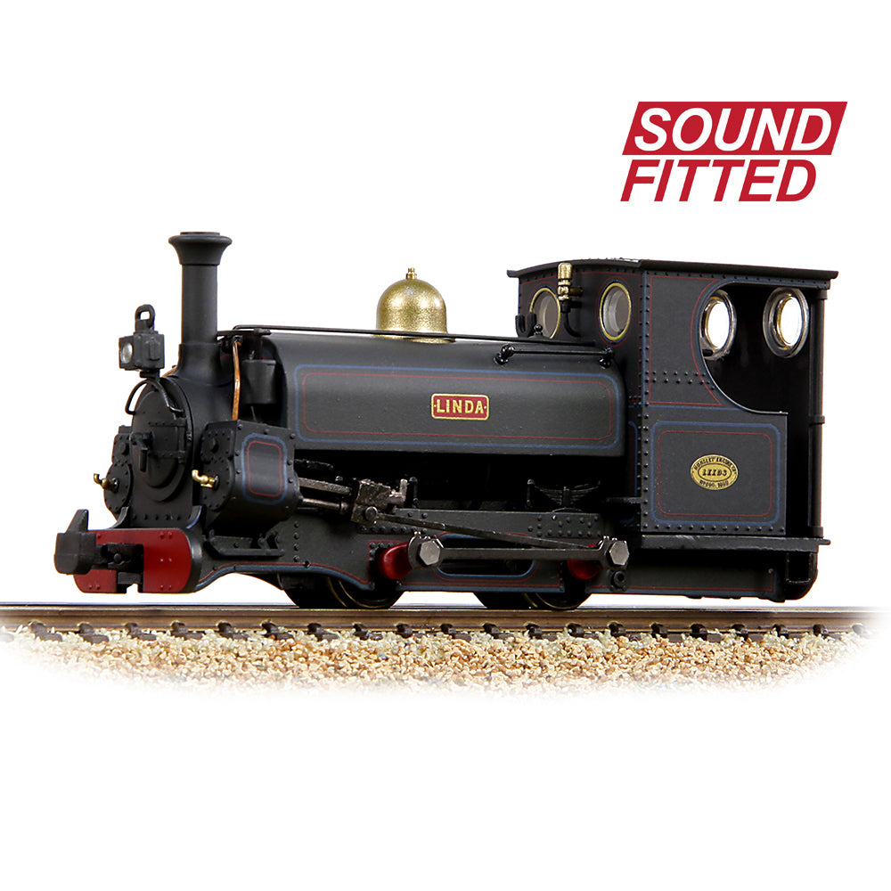 Bachmann Narrow Gauge 391-127SF Mainline Hunslet 0-4-0ST 'Linda' Penrhyn Quarry Railway Lined Black