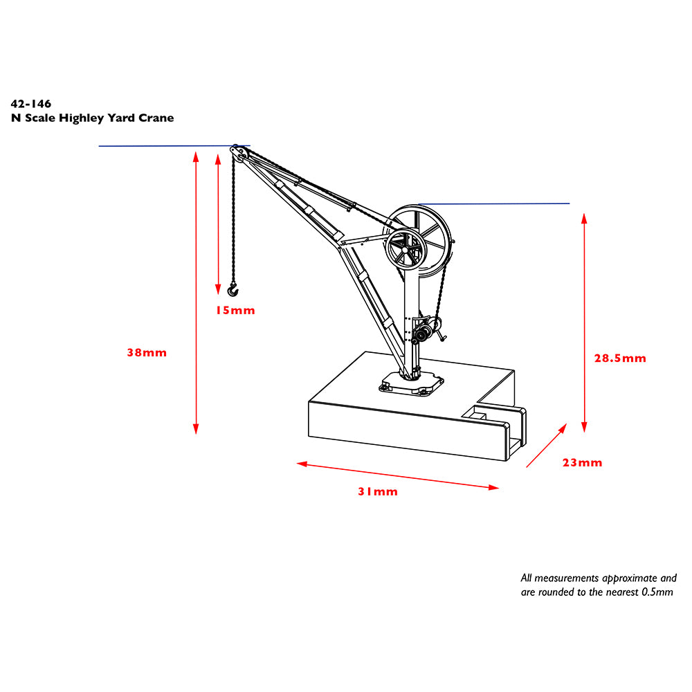 Graham Farish (Scenecraft) 42-146 - Yard Crane