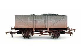 Dapol 4F-051-040 - LMS 404102 5 Plank Wagon Weathered