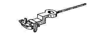 Dundas Models 5010 - BEMO 009 Couplings - STEPPED SHAFT (x10)