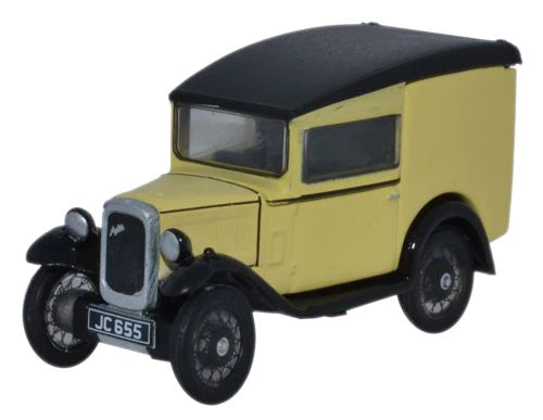 Oxford Diecast 76ASV001 - Austin Seven RN Van Primrose