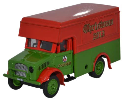 Oxford Diecast 76BD015 - Bedford OX 30cwt Van Christmas 2013 Model