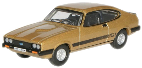 Oxford Diecast 76CAP002 - Ford Capri MkIII Solar Gold
