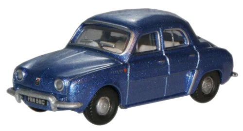 Oxford Diecast 76RD003 - Metallic Blue Renault Dauphine