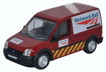 Oxford Diecast 76FTC009 - Ford Transit Connect Network Rail (Jarvis)