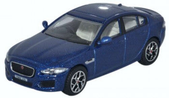 Oxford Diecast 76JXE002 - Jaguar XE Bluefire