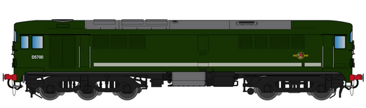 Rapido Trains UK 905007 - Class 28 - Plain BR Green No. D5700 Sound Fitted
