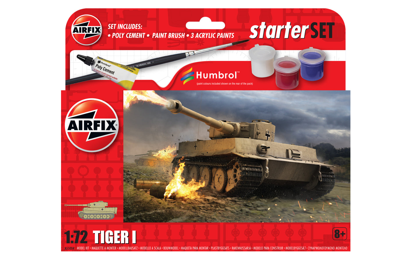 Airfix A55004 - Small Starter Set Tiger 1