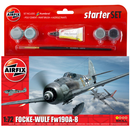 Airfix A55110 - Small Starter Set Focke-Wulf Fw190A-8