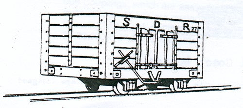 Dundas Models DM07 - Snailbeach District Railway Coal Wagon