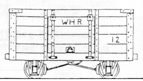 Dundas Models DM51 - Welsh Highland Railway 4-Wheel 4 Ton Mineral Wagon