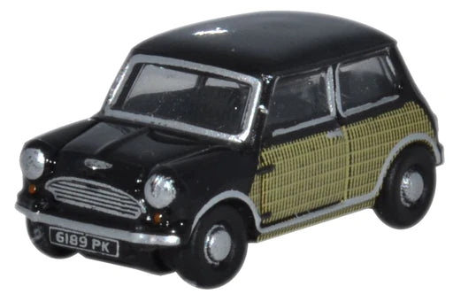 Oxford Diecast NMN004 - Mini Black & Wicker