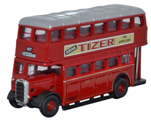 Oxford Diecast NUT003_1 - Guy Arab Utility Midland Red - Correct Colour