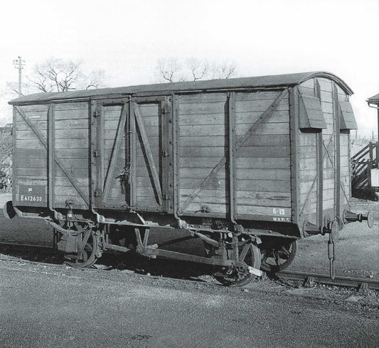 Oxford Rail 76GEGV003 - BR GER 10t Covered Van E612630