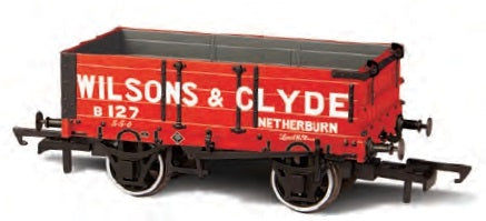 Oxford Rail 76MW4003 - Wilsons & Clyde 4 Plank Wagon