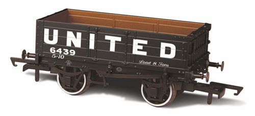 Oxford Rail 76MW4006 - United Collieries 5439 4 Plank Wagon