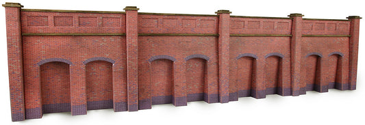 Metcalfe PN145 - Retaining Wall in Red Brick