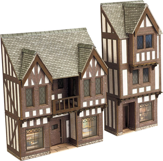 Metcalfe PN190 - Low Relief Timber Frame Shop Front
