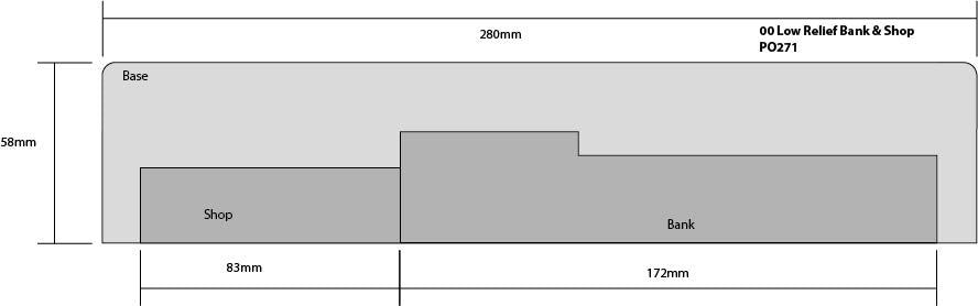 Metcalfe PO271 - Bank & Shop
