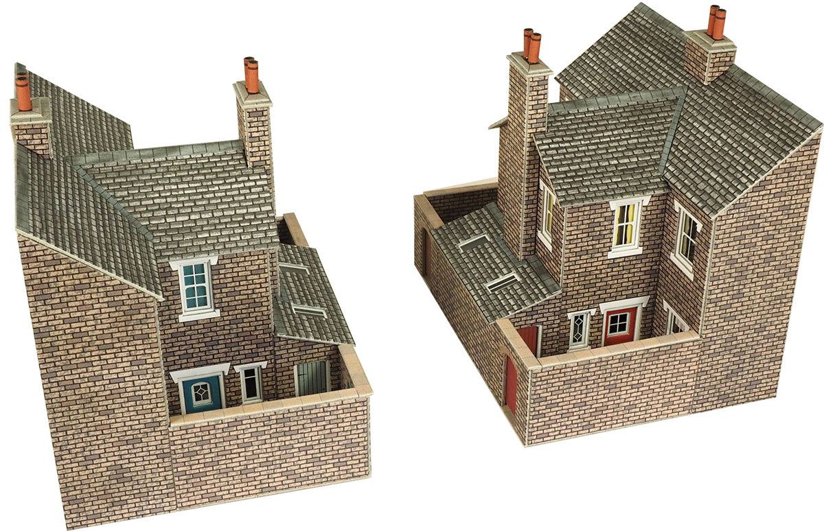 Metcalfe PO277 - Low Relief Stone Terraced House Backs
