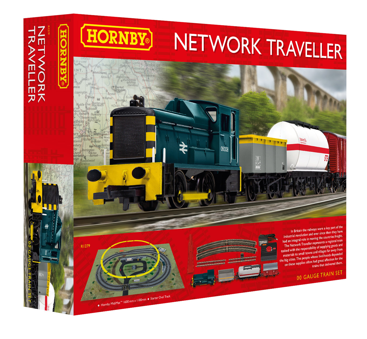 Hornby R1279M - Network Traveller Train Set
