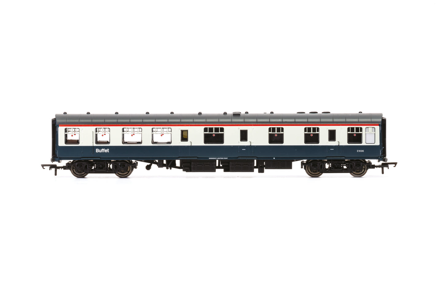 Hornby R40217 - BR Intercity Mk1 Catering (RBR) Coach No. E1696