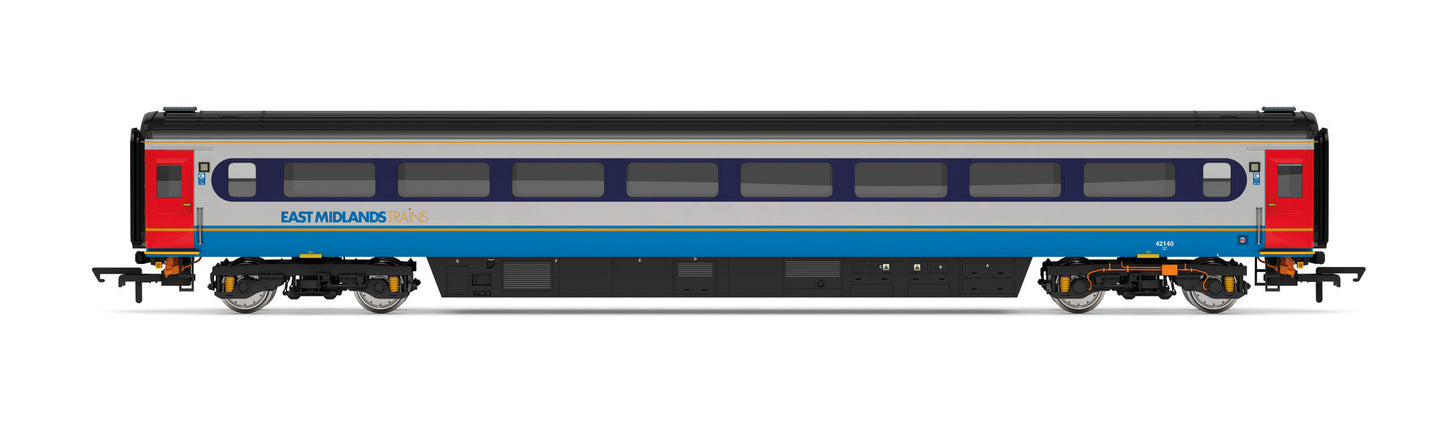 Hornby R40362A - East Midlands Trains Mk3 TS Coach No 42140