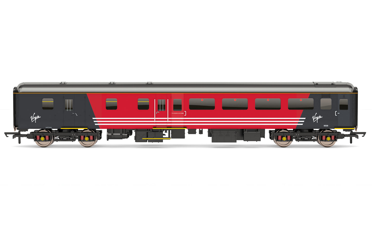 Hornby R4945 - Virgin Mk2F Brake 2nd Open Coach No. 9539