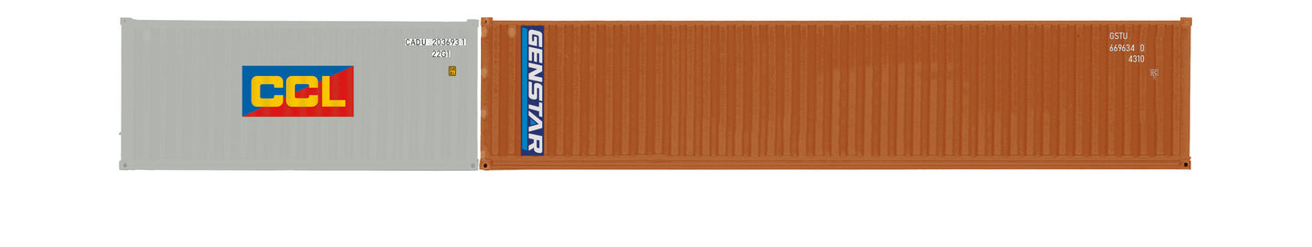 Hornby R60127 - Genstar & CCL 40ft & 20ft Containers