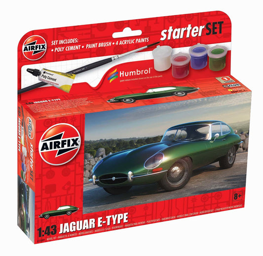 Airfix A55009 - Jaguar E-Type Small Starter Set