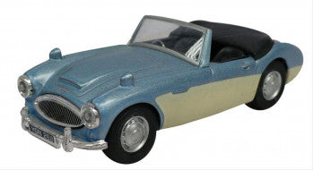 Cararama 416240 - Austin Healey Metallic Blue/Milky