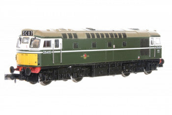 Dapol 2D-013-003 - Class 27 D5415 in BR Green with Small Yellow Panels