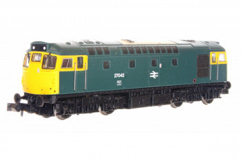 Dapol 2D-013-005 - Class 27 27042 BR Blue with Full Yellow Ends