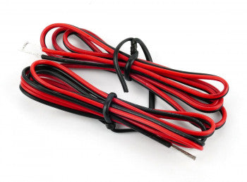 Gaugemaster GM08RB - Red/Black Twinned Wire 50cm